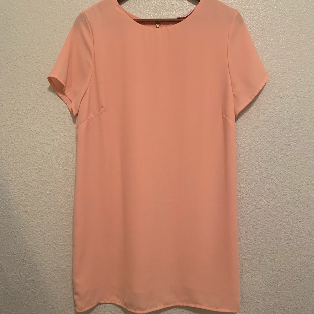 Baby pink dress